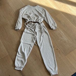 Zara matching set, sweatshirt/sweatpants